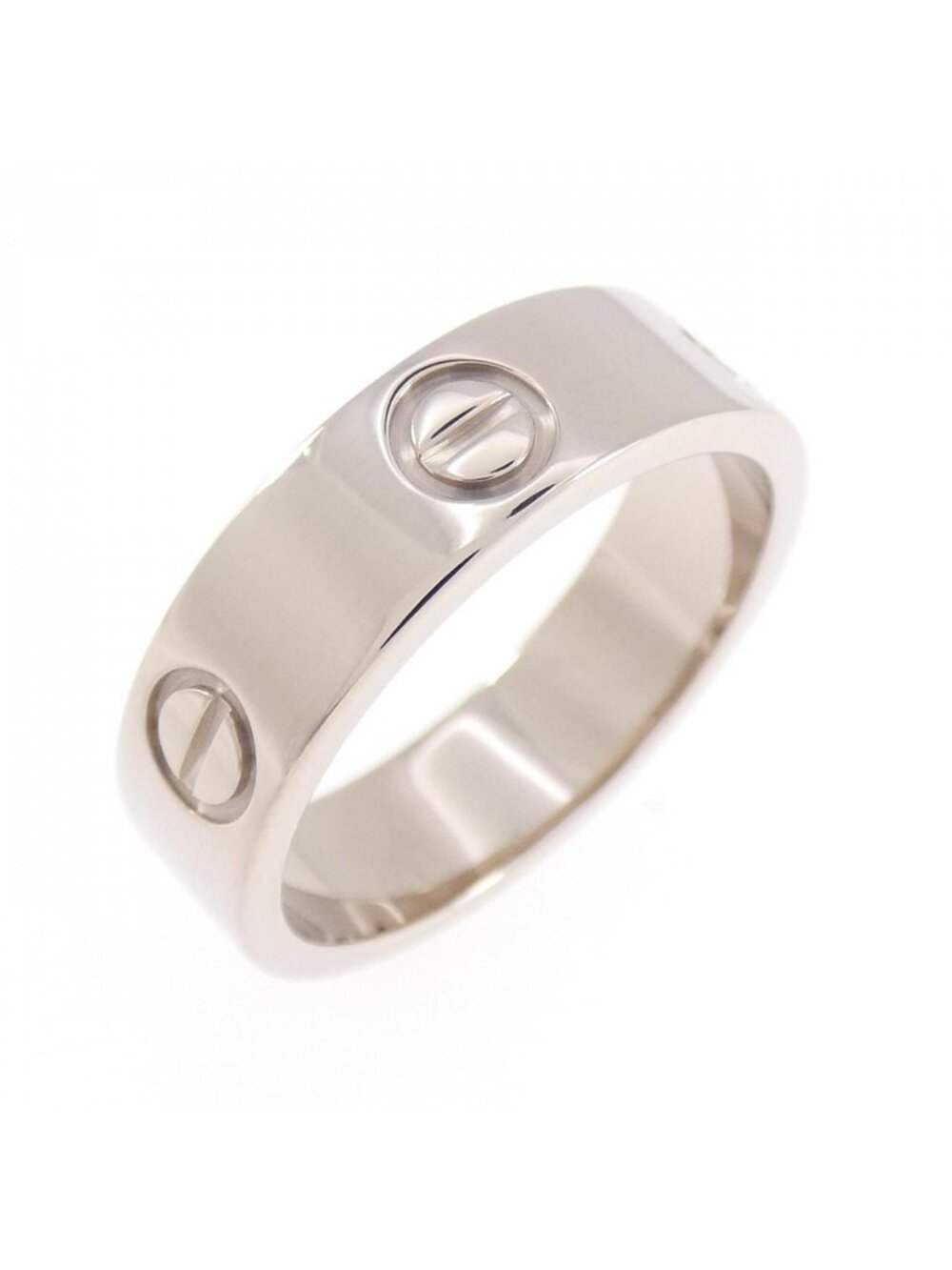 Cartier Love Ring White Gold